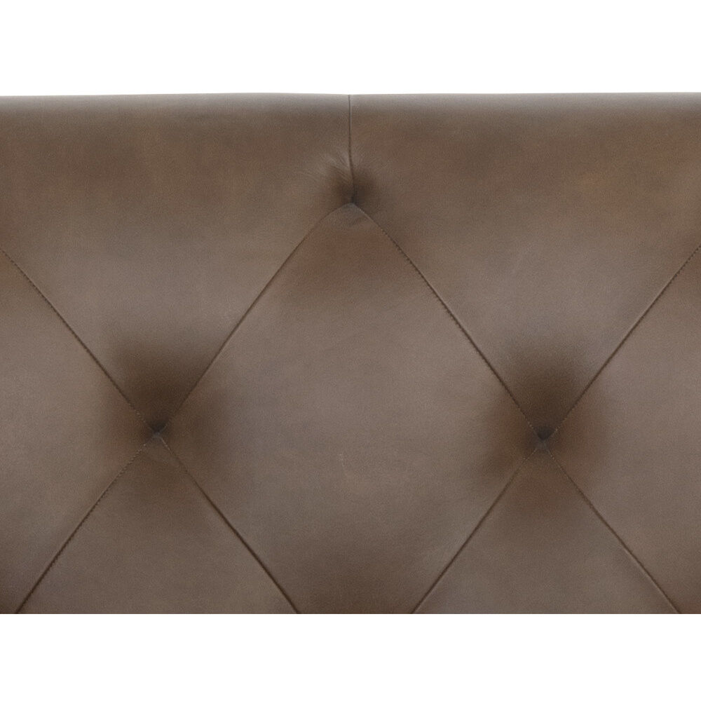 Westin Vintage Caramel Leather Sofa
